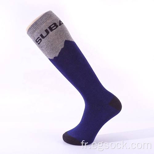 Chaussettes de ski sport longues jusqu&#39;aux genoux